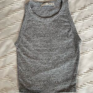 Aritzia Wilfred grey tank